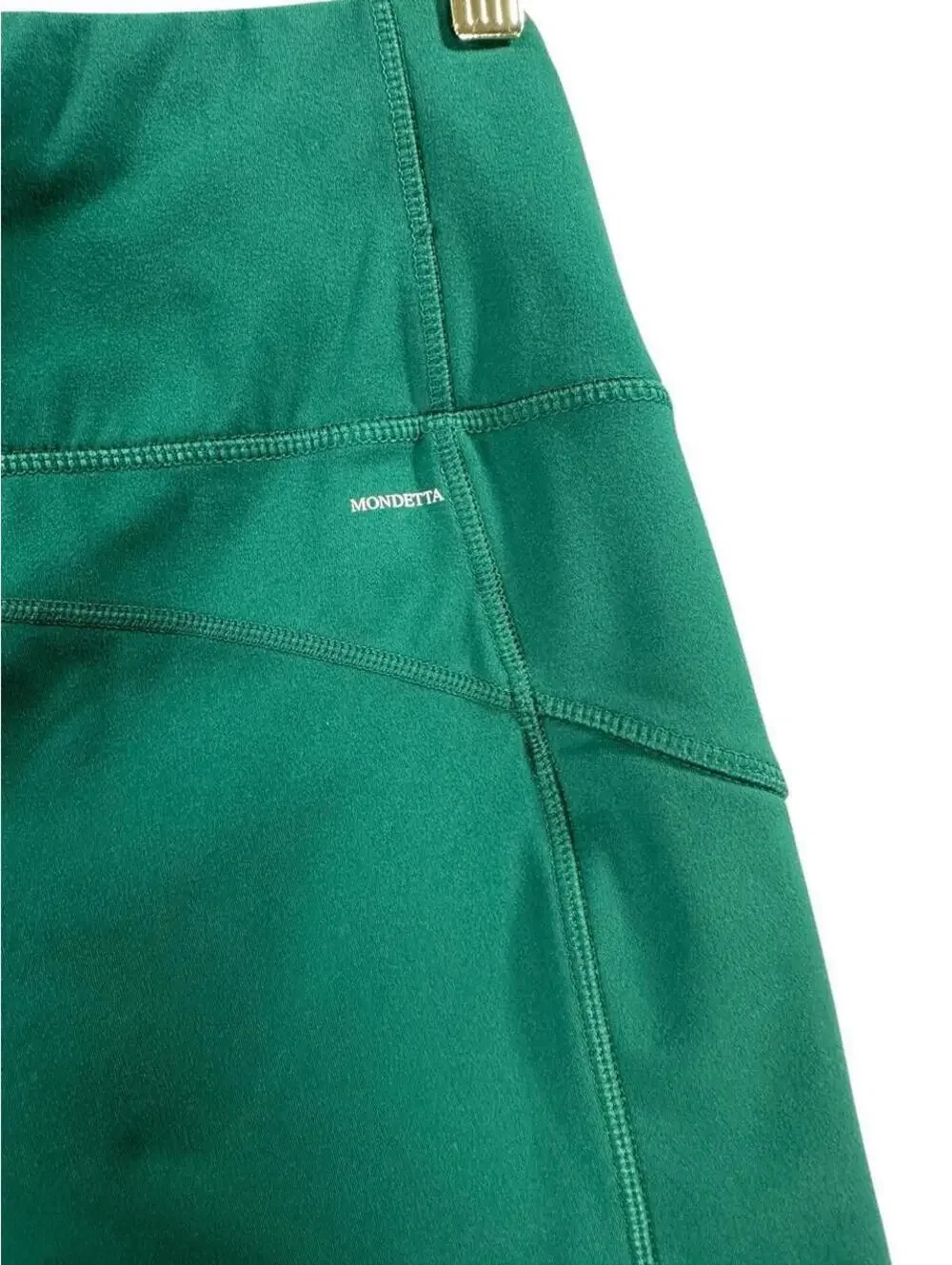 Mondetta Green High Rise Zip Pocket Workout Leggings Size S